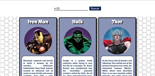 api marvel react
